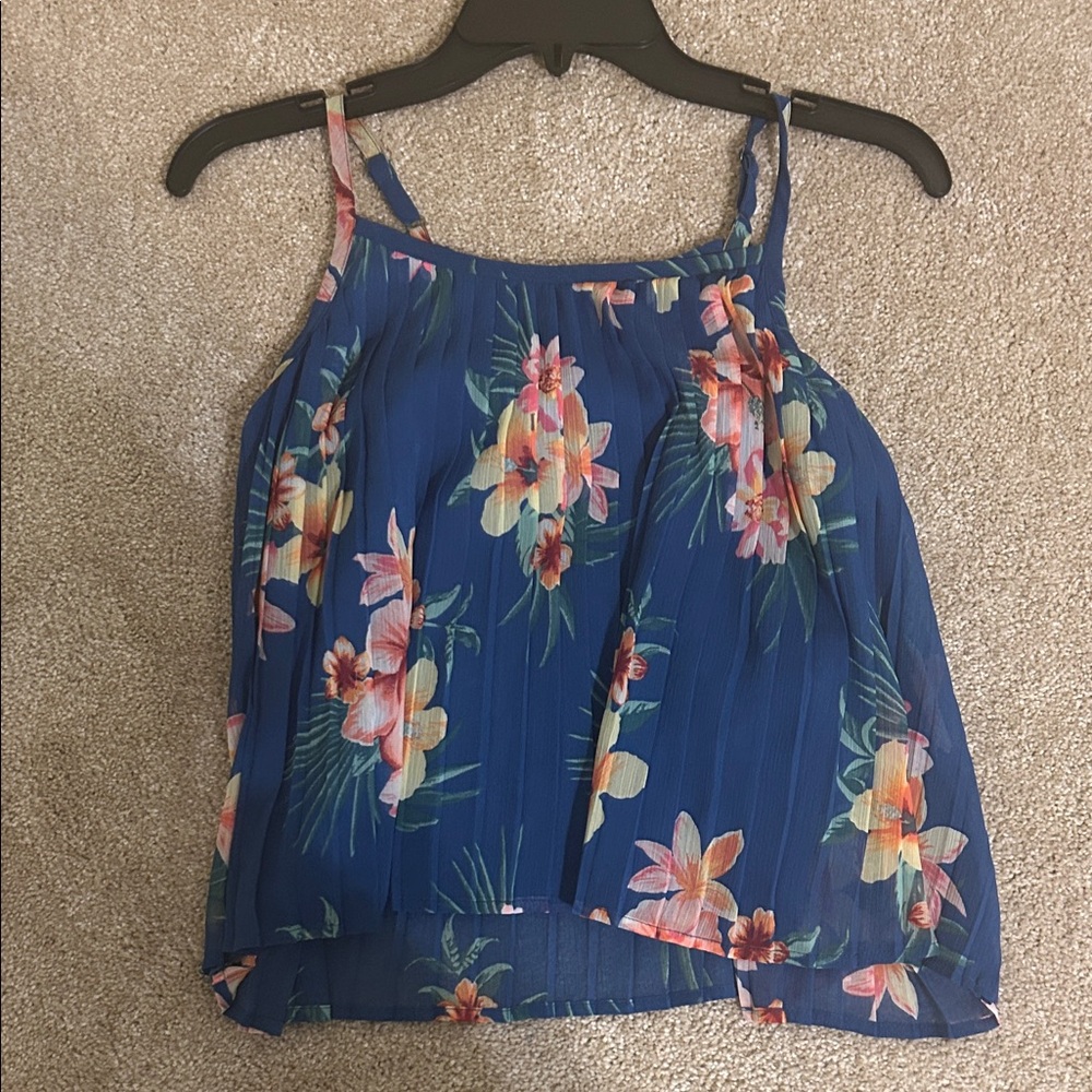 Abercrombie Kids Floral Camisole in Blue and Pink